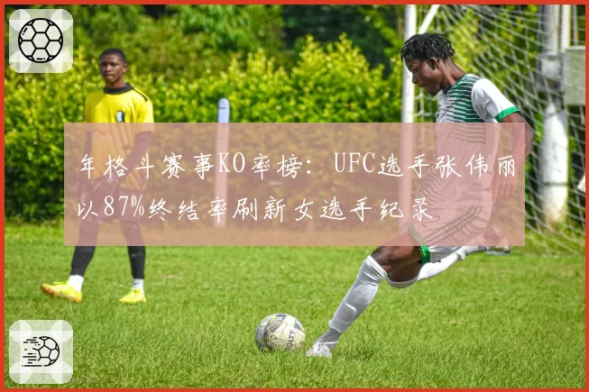 年格斗赛事KO率榜:UFC选手张伟丽以87%终结率刷新女选手纪录